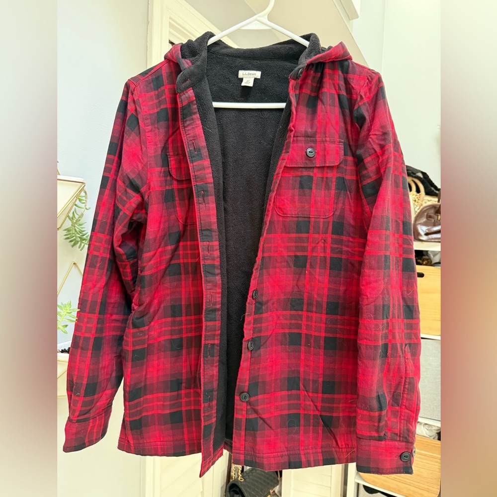 L.L. Bean Buffalo Plaid Jacket